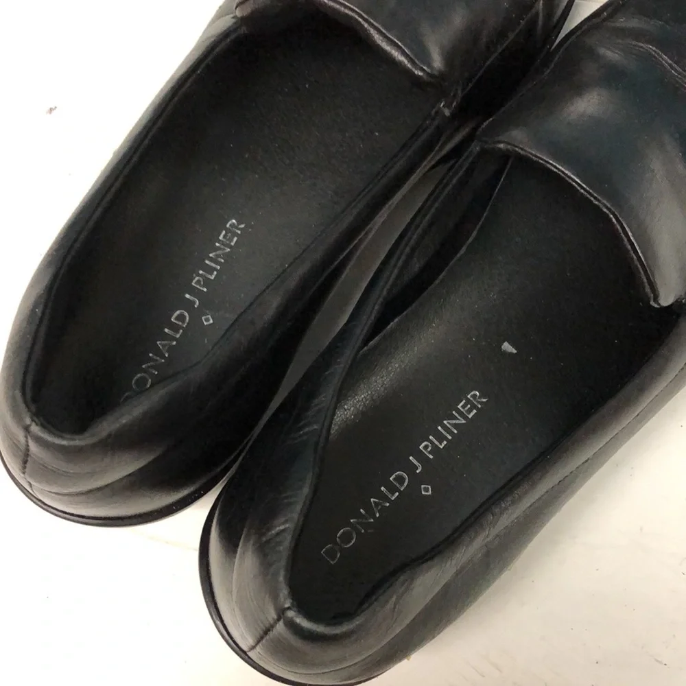 Donald J. Pliner Felipe leather‎ 9M slip on loafers